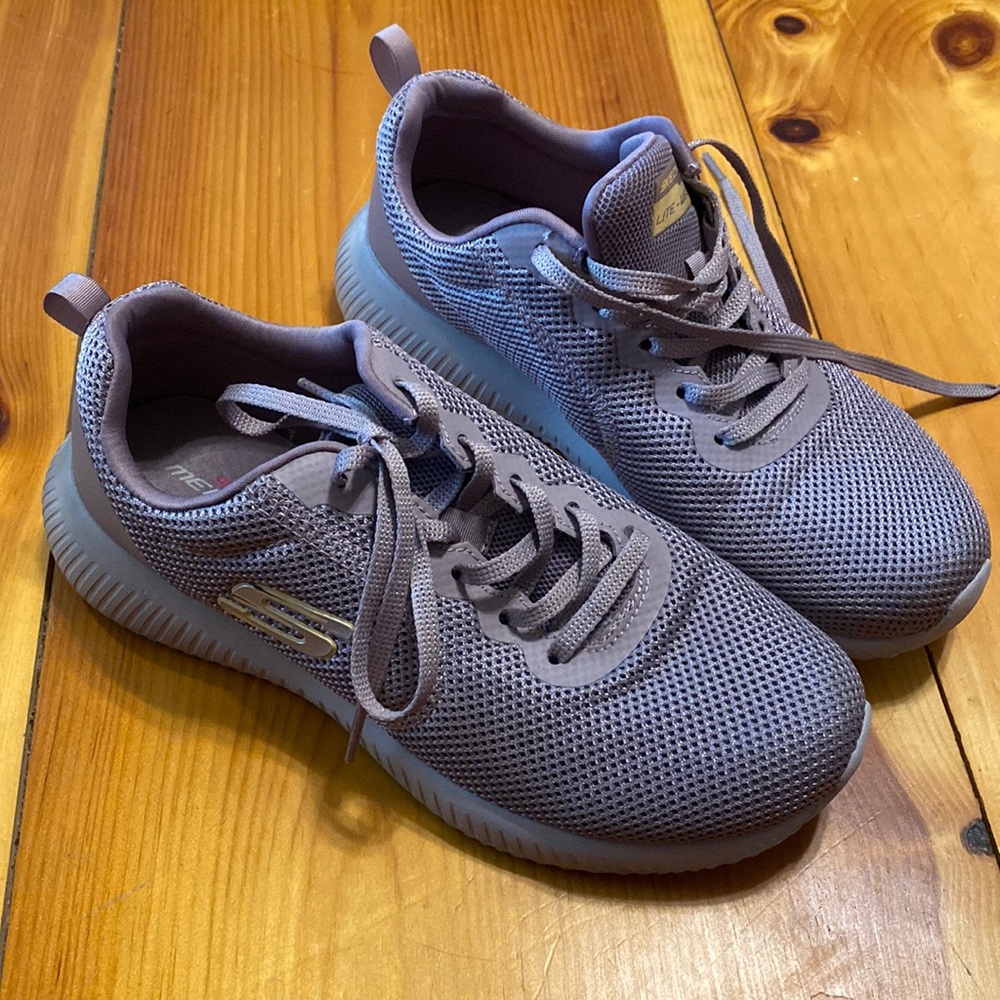 Purple Skechers